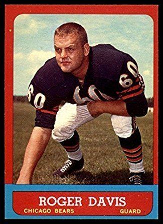 Roger Davis (American football) Amazoncom Football NFL 1963 Topps 65 Roger Davis NM RC Rookie