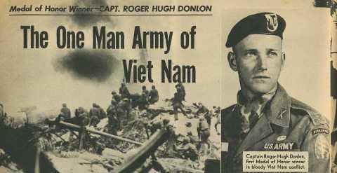 Roger Donlon Captain Roger Donlon Medal of Honor Special Operations