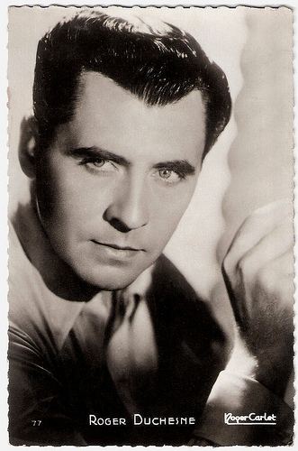 Roger Duchesne European Film Star Postcards Roger Duchesne