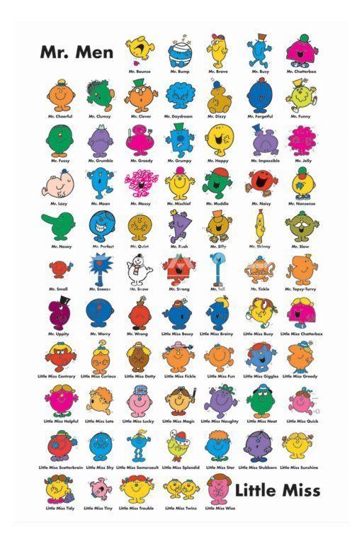 Roger Hargreaves The Mr Men Book Series By Roger Hargreaves Mr Men Mr