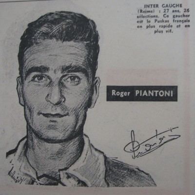 Roger Piantoni Coupe du Monde 1958 Les Anciens de Sude de Kopa Fontaine