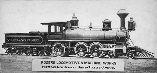 Rogers Locomotive and Machine Works wwwpatersonhistorycompicturespicturesrogers55jpg