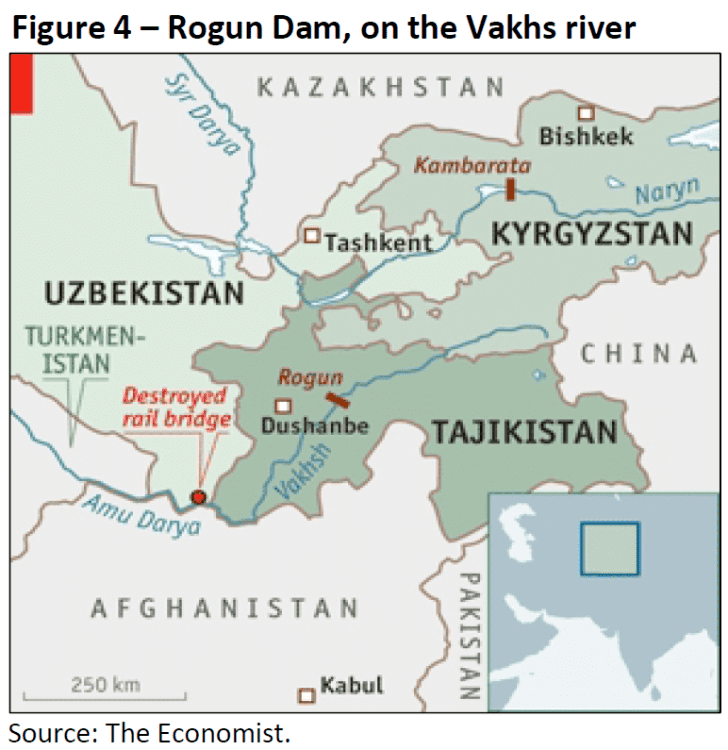 Rogun Dam Rogun Dam on the Vakhs river European Parliamentary Research