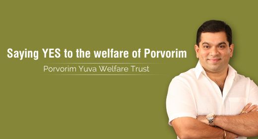 Rohan Khaunte Porvorim Yuva Welfare Trust Rohan Ashok Khaunte