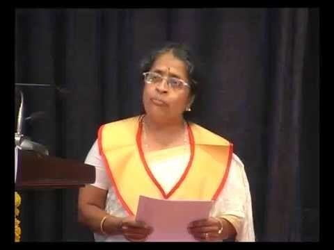 Rohini Godbole SNDT WU 63rd Annual Convocation Response of Prof Rohini Godbole