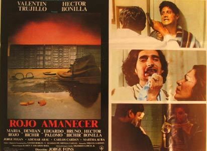 Rojo Amanecer Rojo Amanecer Movie poster Cartel de la Pelcula Maria Rojo