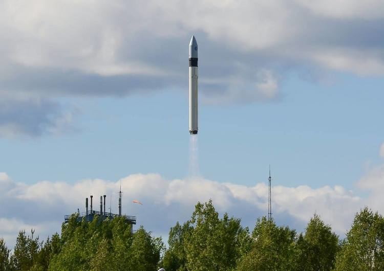 Rokot Rokot launcher blasts off with Russian GeoIK2 geodesy satellite
