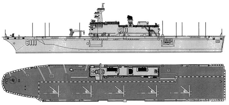 ROKS Dokdo (LPH-6111) TheBlueprintscom Blueprints gt Ships gt Ships Other gt ROKS Dokdo