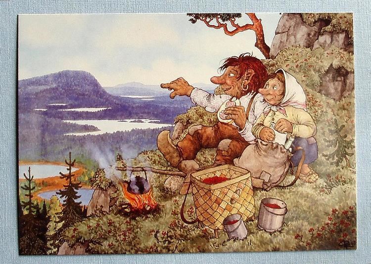 Rolf Lidberg kinnoxsepostcards