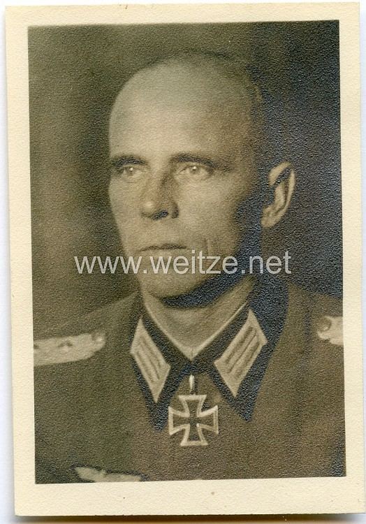 Rolf Scherenberg Wehrmacht Portraitfoto des Ritterkreuztrgers Rolf Scherenberg