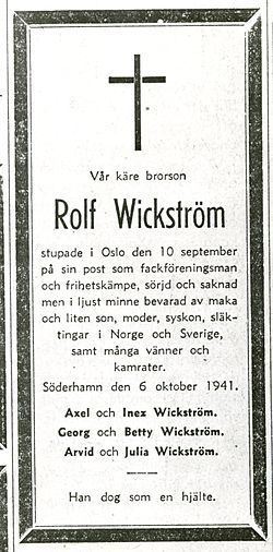 Rolf Wickstrøm Rolf Wickstrm Wikipedia