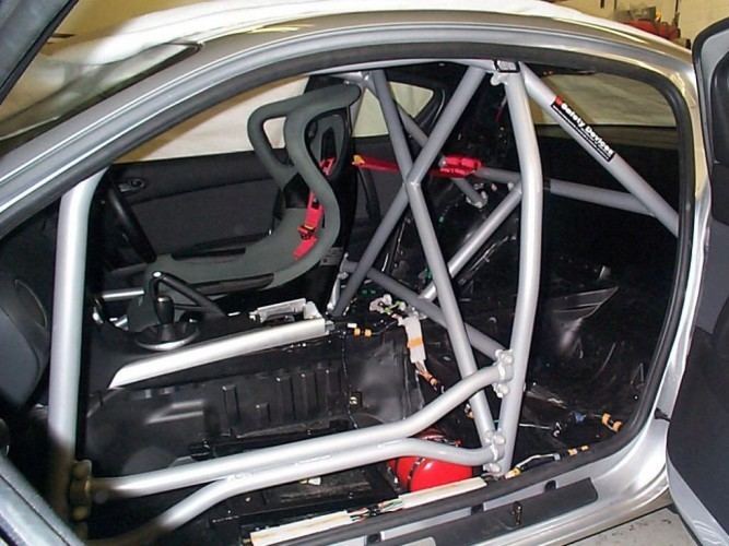 Roll cage Mazda RX8 SE3P 6 Point Boltin Roll Cage Safety Devices Experts