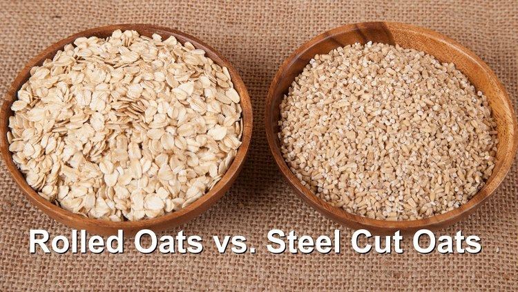 Rolled oats What39s the Difference Steel Cut vs Rolled vs Instant Oats My