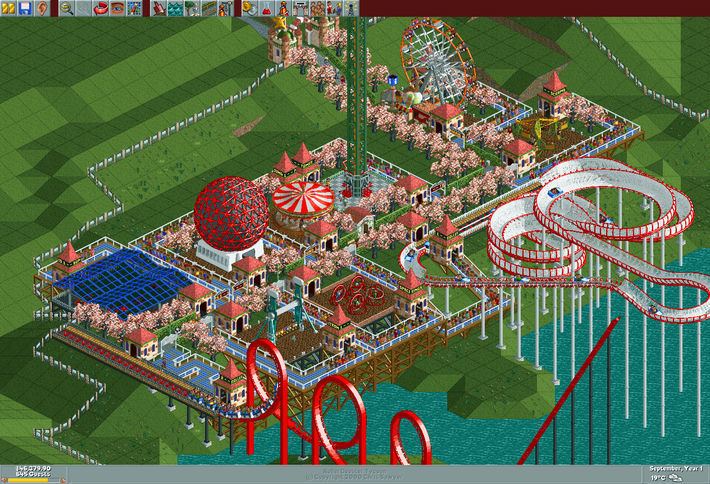 RollerCoaster Tycoon RollerCoaster Tycoon Deluxe RollerCoaster Tycoon World