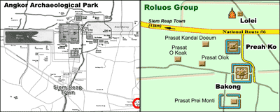 Roluos (temples) Roluos Group Angkor Temple Guide Cambodia