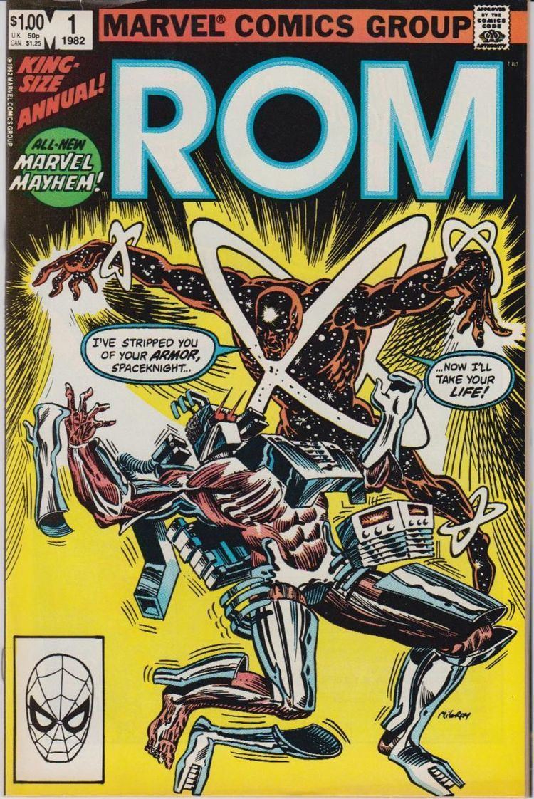 Rom (comics) ROM Spaceknight Might Be The Best Science Fiction Comic Of All Time