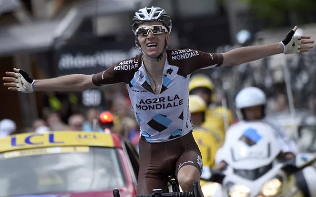 Romain Bardet Tejay van Garderen takes lead at Criterium du Dauphine