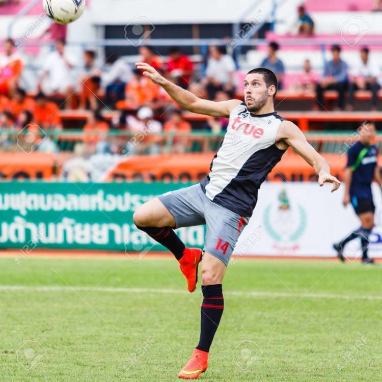 Romain Gasmi SISAKET THAILANDJUNE 29 Romain Gasmi Of Bangkok Utd In