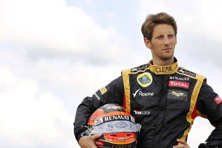 Romain Grosjean Romain Grosjean Lotus Silverstone 2012 F1 Fanatic