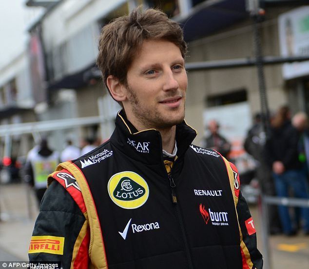 Romain Grosjean Romain Grosjean knows he must curb his enthusiasm to save