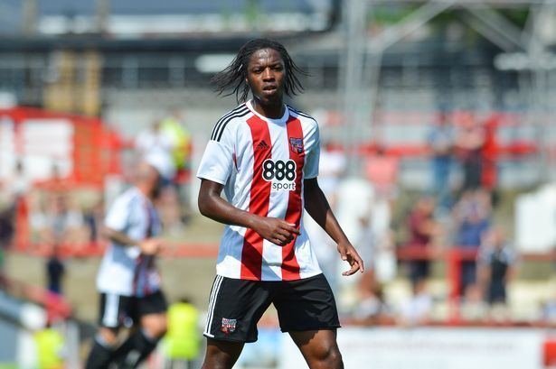 Romaine Sawyers Brentford midfielder Ryan Woods breathes a sigh of relief as he