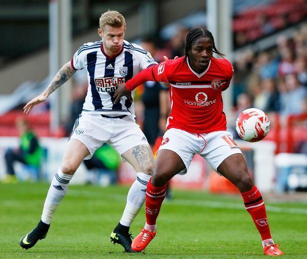 Romaine Sawyers West Brom star gives former teammate Romaine Sawyers the Premier