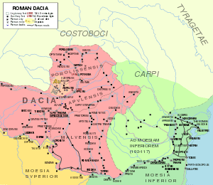Roman Dacia Dacia New World Encyclopedia