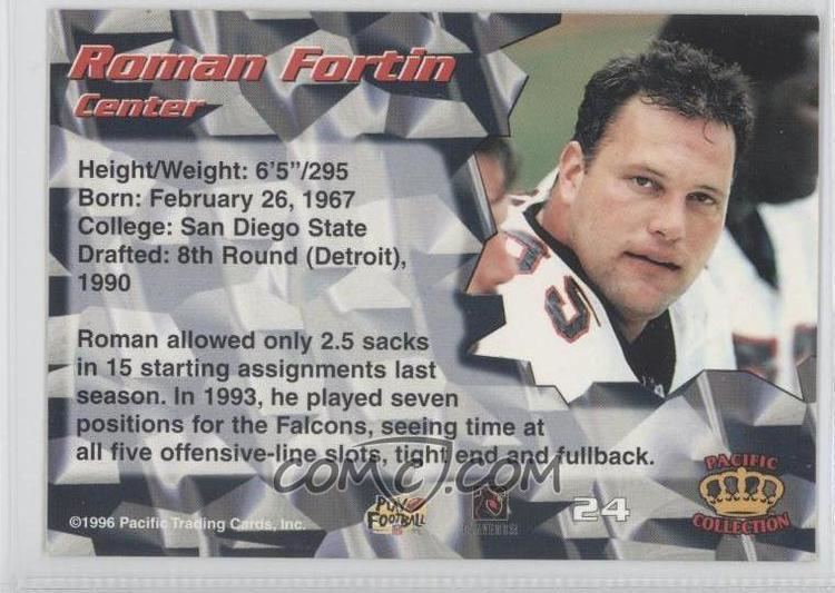 Roman Fortin imgcomccomiFootball1996PacificCrownCollect