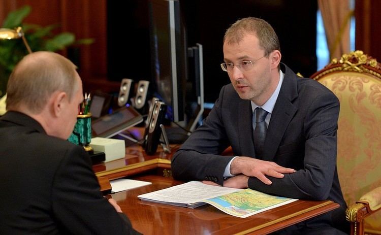 Roman Kopin Working meeting with Chukotka Autonomous Area Governor Roman Kopin