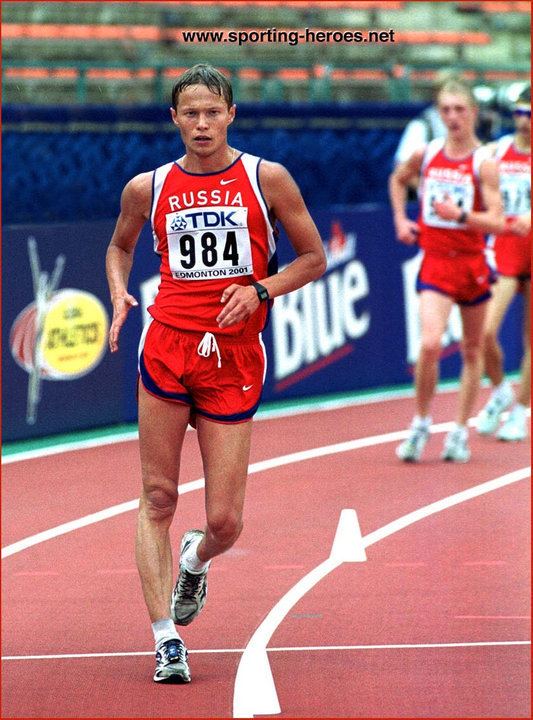 Roman Rasskazov Roman RASSKAZOV 2001 World Championship 20km Walk Champion Russia