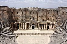 Roman Theatre at Bosra httpsuploadwikimediaorgwikipediacommonsthu