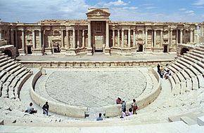 Roman Theatre at Palmyra httpsuploadwikimediaorgwikipediacommonsthu