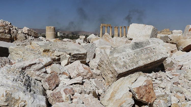 Roman Theatre at Palmyra ISIS destroys part of Roman theater in Palmyra Syrian antiquities