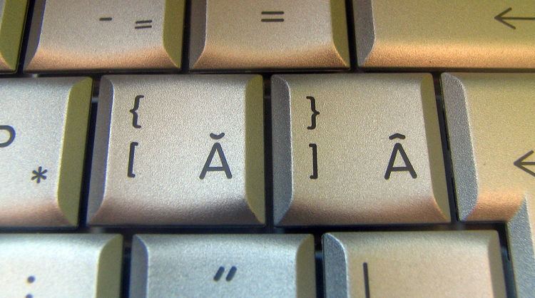 Romanian keyboard layout