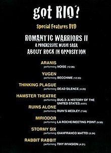 Romantic Warriors II: Special Features DVD httpsuploadwikimediaorgwikipediaenthumba