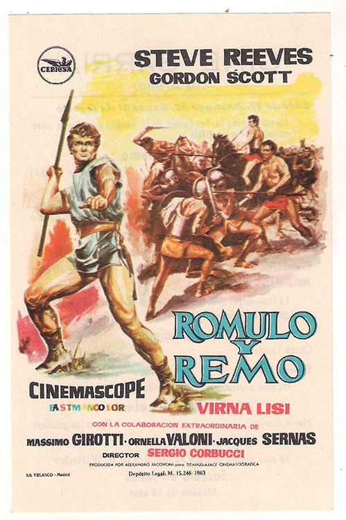 Romolo e Remo DUEL OF THE TITANS61 Steve Reeves Gordon Scott dvdr for sale