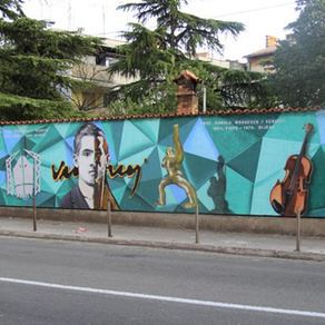 Romolo Venucci Predstavljanje murala Remo Romolo Venucci Moja Rijeka