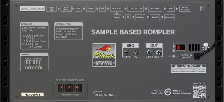 Rompler Meteora Sample Based Romplerquot in the shop ReasonTalkcom