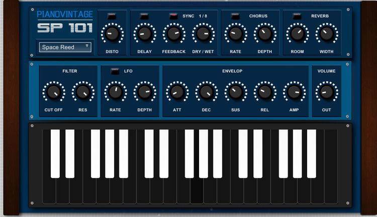 Rompler Download Free Vintage synth rompler plugin SP 101 by Pianovintage