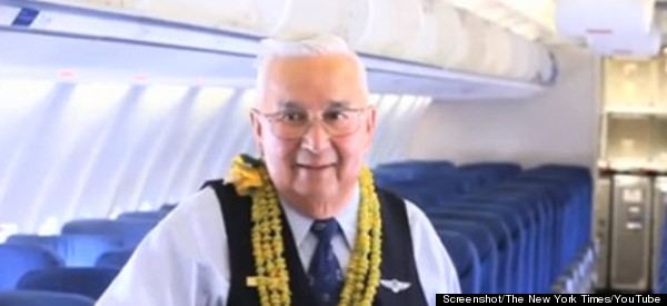 Ron Akana Ron Akana 83YearOld Flight Attendant Lands In Guinness