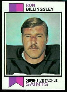 Ron Billingsley wwwfootballcardgallerycom1973Topps327RonBil