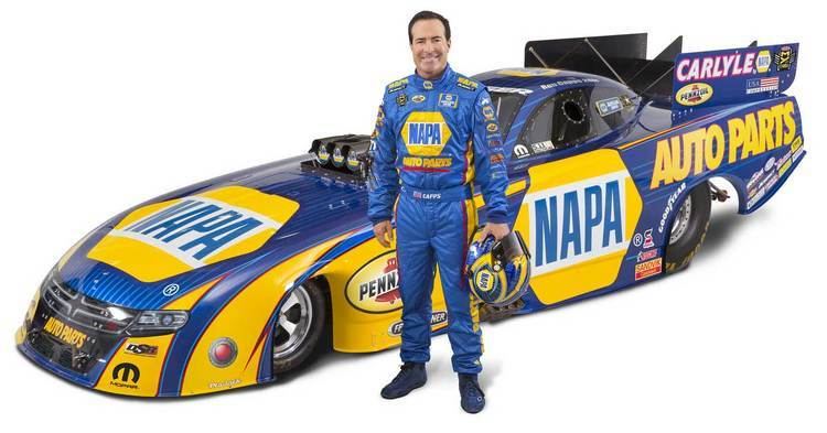 Ron Capps (racing driver) NAPA Extends Relationship with Don Schumacher Racing Ron Capps in