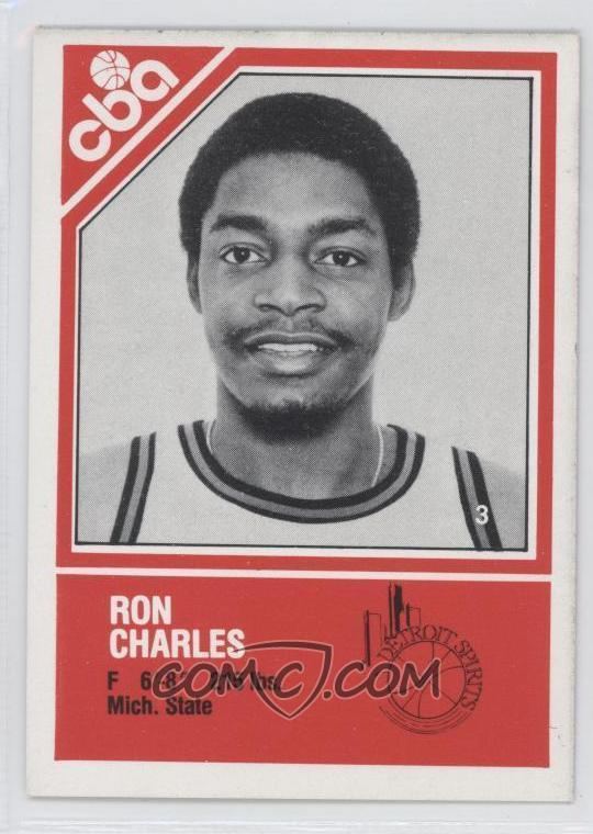 Ron Charles (basketball) 198283 TCMA CBA Base 3 Ron Charles COMC Card Marketplace