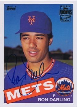 Ron Darling Player Spotlight Ron Darling Collect the Mets