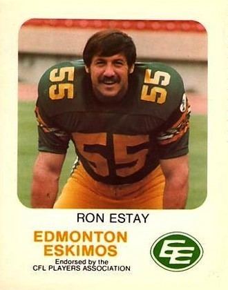Ron Estay Ron Estay Edmonton CFL Football Legends of the Fall