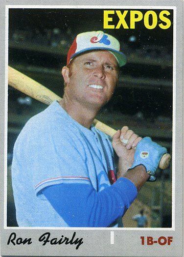 Ron Fairly 690 Ron Fairly Montreal Expos Baseball Cards
