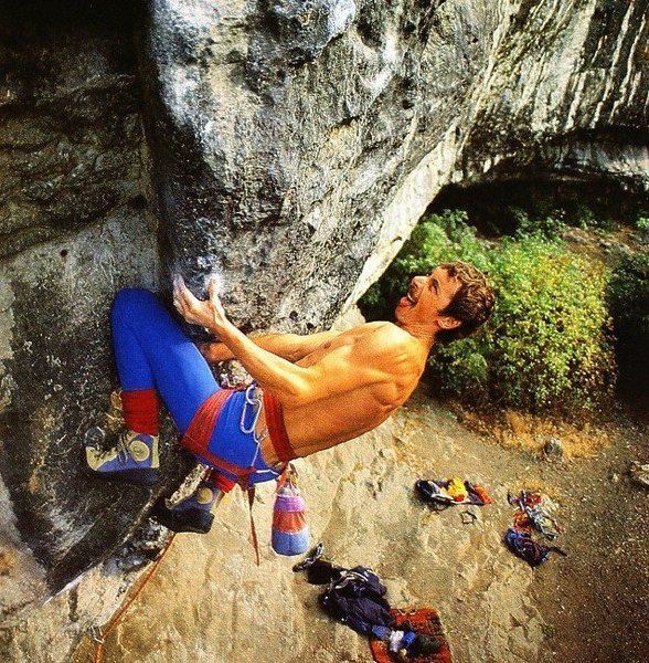 Ron Fawcett Rock Climbing Photo Ron Fawcett on Revelations 8a513c Raven