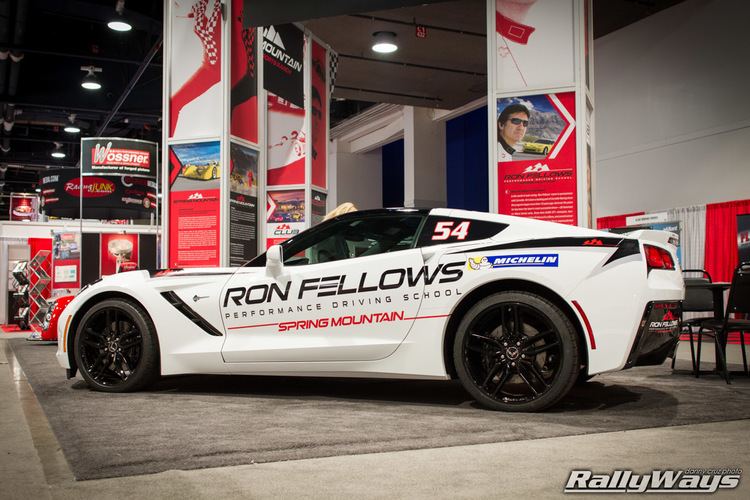 Ron Fellows Ron Fellows C7 Corvette Autocross Course Action RallyWays