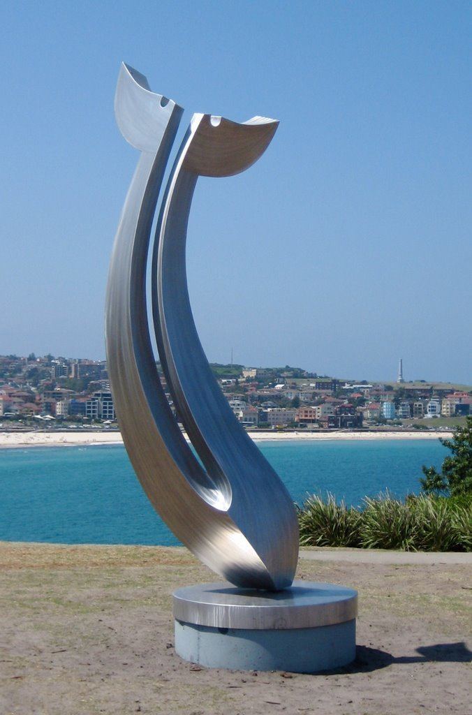Ron Gomboc natures balance by Ron Gomboc Sculpture by the Sea 2007 Mapionet
