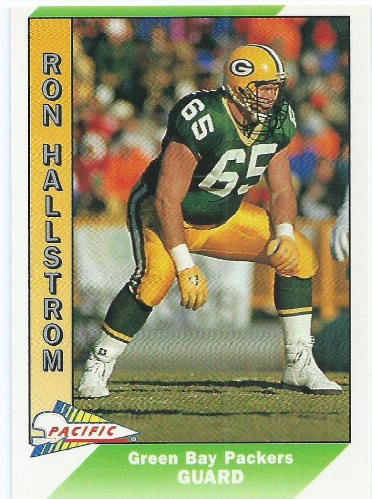 Ron Hallstrom GREEN BAY PACKERS Ron Hallstrom 154 PACIFIC 1991 NFL American